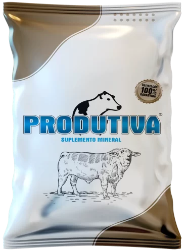 Embalagem raçoes bovina produtiva